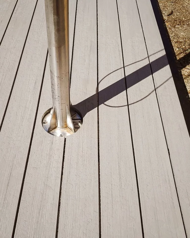Terrasse en lame composite