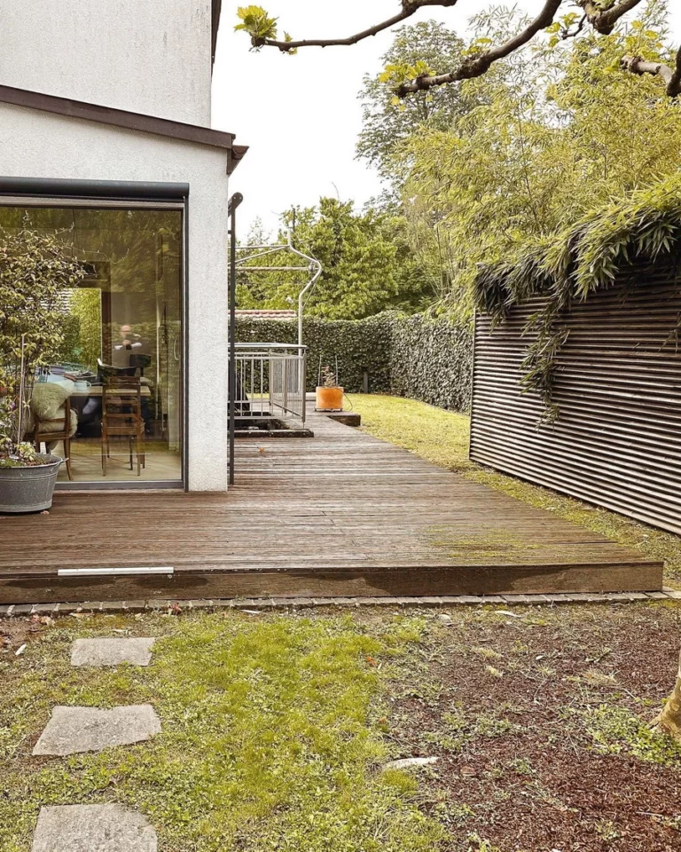 Terrasse en lame composite